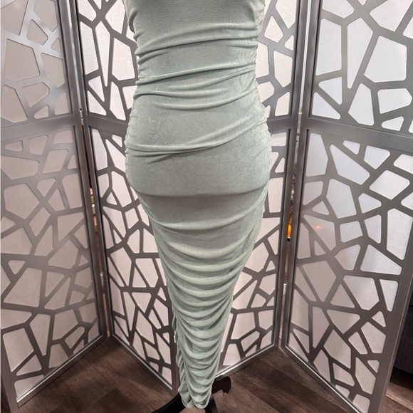 Forever 21 Mint One-Shoulder Dress - Picture 2 of 9